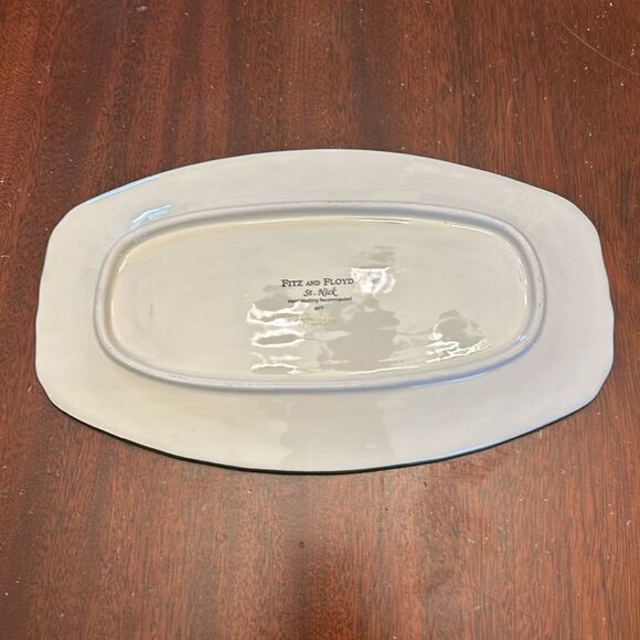 Fitz and Floyd St Nick Merry Christmas decorative plate - Picture 5 of 5